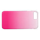 Moderne schicke, gürmisch-rosa Ober fuschia Case-Mate iPhone Hülle (Rückseite (Horizontal))