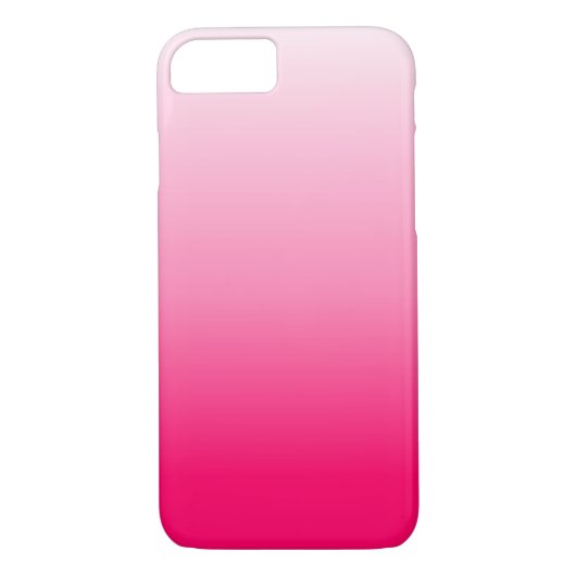 Moderne schicke, gürmisch-rosa Ober fuschia Case-Mate iPhone Hülle (Rückseite)