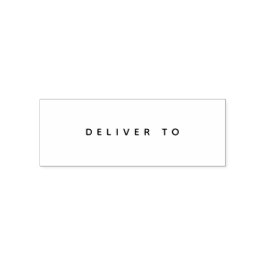 Moderne schicke Hochzeit Permastempel