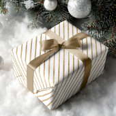 Moderne, schicke Imitate Goldstreifen, Zickzack & Geschenkpapier Set