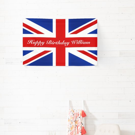 Moderne schicke London UK Gewerkschaft Jack Fahne Banner (InSitu)