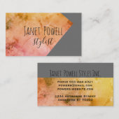 moderne schicke, minimalistische Visitenkarten Visitenkarte (Vorne/Hinten)