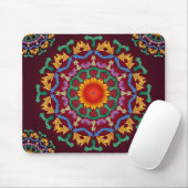 Moderne, schicke Pfeile gerecycelt Blumenmandala F Mousepad (Mit Mouse)