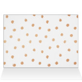 Moderne schicke Rose Gold "Ich kann es nicht erwar (Innenansicht Horizontal (Oben))