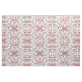 Moderne schicke Rose Gold Pinselstriche Marmor Stoff (Fat Quarter (45,7 x 55,9 cm))