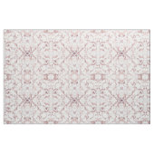 Moderne schicke Rose Gold Weißes Marmorsteinmuster Stoff (Fat Quarter (45,7 x 55,9 cm))