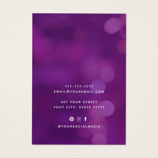 Moderne schicke Schmuckhalskette Ohrring-Display-K (Rückseite)