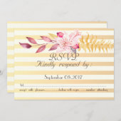 Moderne, schicke Strickelemente UAWG Einladung (Vorne/Hinten)