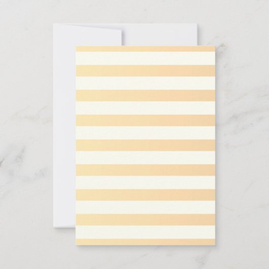 Moderne, schicke Strickwaren Blume Empfang Einladung (Rückseite)