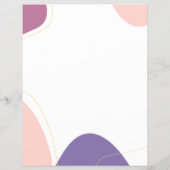 Moderne, schicke Wavy-Formen für Ihr Logo Flyer (Hinten)