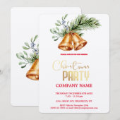 Moderne schicke Weihnachtsküche Einladung (Vorne/Hinten)