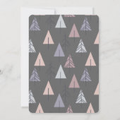 Moderne Schiefergraue Foto Rahmen Pastel Schneeflo (Rückseite)