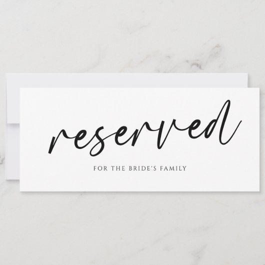 Moderne Schilder für Hochzeiten - Handschrift Läss (Vorderseite)