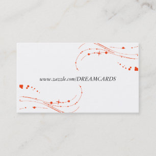 Moderne, schlanke Design Business Cards Visitenkarte