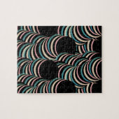 Moderne schlanke Trippy-Tunnel Hypnotic Puzzle (Horizontal)