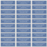 Moderne, schlichte Adresse für Hochzeitsgäste Aufkleber<br><div class="desc">Besteht aus einfachen Sans Serif und moderner Serifentypografie. Diese Elemente sind einfach,  elegant und modern. Das hier hat 30 Aufkleber. Dieses wurde von White Paper Birch Co. exklusiv für Zazzle entworfen. Abrufbar unter: http://www.zazzle.com/store/whitepaperbirch</div>
