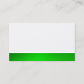 Moderne Schlichte Berufliche Weiß-Einzigartigkeit Visitenkarte (Rückseite)