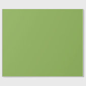 Moderne Schlichte Bright Lime Green farbig Geschenkpapier (Flach)