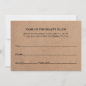 Moderne schlichte Kraft-Schönheit (Rückseite)