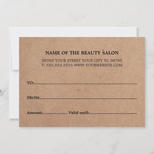 Moderne schlichte Kraft-Schönheit (Rückseite)