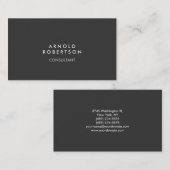 Moderne, Schlichte, trendige Visitenkarte (Vorne/Hinten)