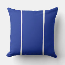 Moderne schmale weiße Streifen Royal Blue Hintergr
