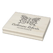 Moderne Schmetterlinge, handgefertigt Gummistempel (Stempel)