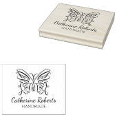 Moderne Schmetterlinge, handgefertigt Gummistempel (Stempel)