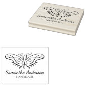 Moderne Schmetterlinge, handgefertigt Gummistempel (Stempel)