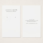 Moderne Schmuckkollektion (Vorne & Hinten)