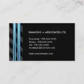 Moderne Schmutz-Visitenkarten Visitenkarte (Rückseite)