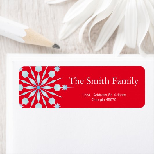 Moderne Schneeflocke (Insitu)