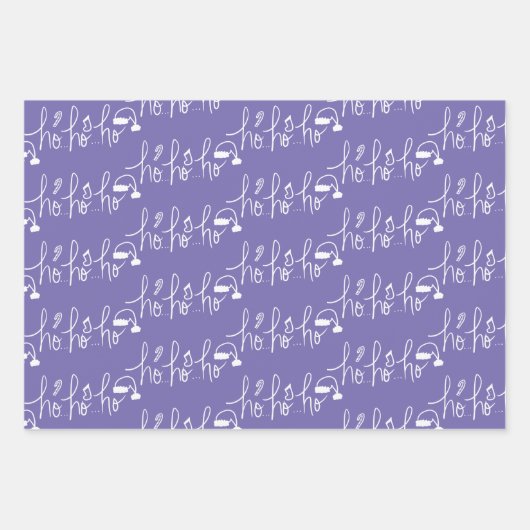 Moderne Schneeflocken Weihnachten Schneeflocken Li Geschenkpapier Set (Vorderseite 3)