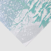 Moderne Schneehochbaum-ÄNDERFARBE Seidenpapier (Ausschnitt)