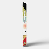 Moderne Schneemänner mit Mitten Case-Mate iPhone Hülle (Rückseite / Links)