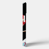 Moderne Schneemänner mit Mitten Case-Mate iPhone Hülle (Rückseite / Rechts)