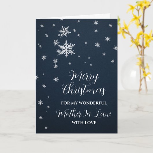 Moderne Schneemännin im Gesetz frohe Weihnachten Karte (Gelbe Blume)