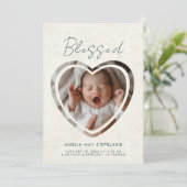 Moderne Schneiden Baby Foto Birge aus Ankündigung (Stehend Vorderseite)