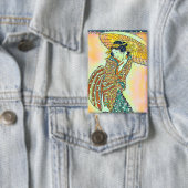 Moderne Schönheit in einem Schneesturm, Chroma-Ver Button (Insitu)