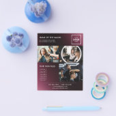 Moderne Schönheitsmarken-Design für Profis Flyer (Einzeln)