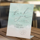 Moderne Schreibgeräte für Sandstrände Sockelschild