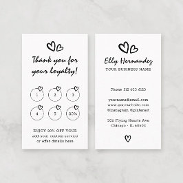 Moderne Schreibmaschine hört schwarz vertikal Treuekarte