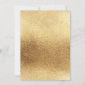 Moderne Schrift-Abschluss in Blau und Gold (Rückseite)