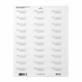 Moderne Schrift Absender 2026 Abschlussfeier (Vorne)