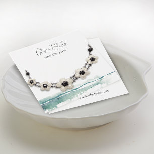 Moderne Schrift Anhänger Armband Displaykarte