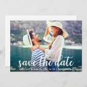 Moderne Schrift | ANKÜNDIGUNG DATUM FREIHALTEN FOT (Vorne/Hinten)