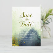 Moderne Schrift | Benutzerdefiniertes Foto Speiche Einladung (Stehend Vorderseite)