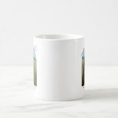 Moderne Schrift Boho-Bogen-Foto-Abschlussgeschenke Kaffeetasse (Mittel)