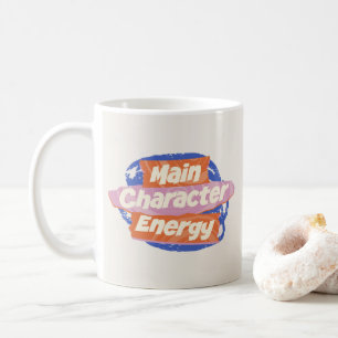 Moderne Schrift Fett Ästhetik / Trendiger Kaffeebe Kaffeetasse