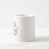 Moderne Schrift Fett Ästhetik / Trendiger Kaffeebe Kaffeetasse (Mittel)